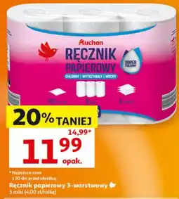 Auchan Ręcznik papierowy oferta