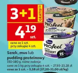 Auchan Serek, mus lub pudding proteinowy oferta