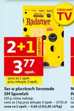 Auchan Ser w plastrach Serenada SM Spomlek oferta