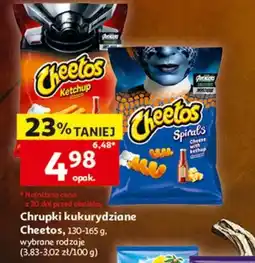 Auchan Chrupki kukurydziane Cheetos oferta