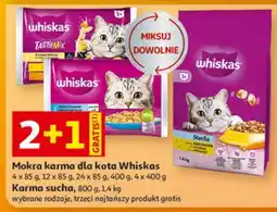 Auchan Mokra karma dla kota Whiskas oferta
