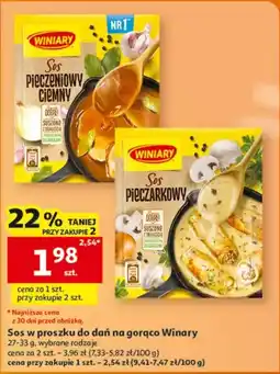 Auchan Sos w proszku do dań na gorąco Winairy oferta