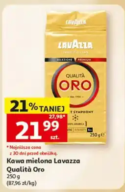 Auchan Kawa mielona Lavazza Qualità Oro oferta