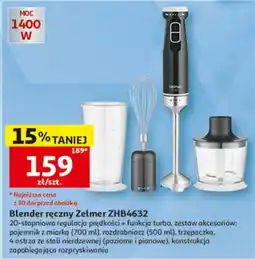 Auchan Blender ręczny Zelmer ZHB4632 oferta