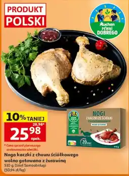 Auchan Noga kaczki z chowu ściółkowego oferta