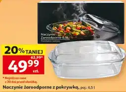 Auchan Naczynie żaroodporne z pokrywką oferta