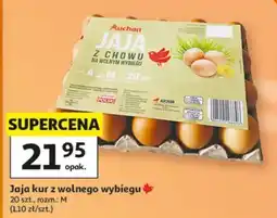 Auchan Jaja z chowu na wolnym wybiegu oferta