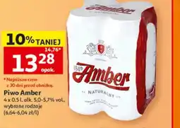 Auchan Piwo Amber oferta