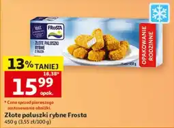 Auchan Złote paluszki rybne Frosta oferta