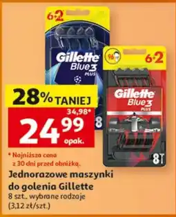 Auchan Jednorazowe maszynki do golenia Gillette oferta