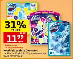 Auchan Kostki do toalety Domestos oferta