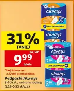 Auchan Podpaski Always oferta