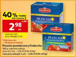 Auchan Przecier pomidorowy Podravka oferta