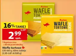 Auchan Wafle tortowe oferta