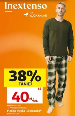 Auchan Piżama męska lub damska oferta