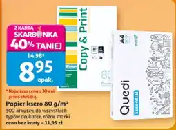 Auchan Papier ksero Quedi Essential oferta