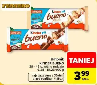 Batonik KINDER BUENO