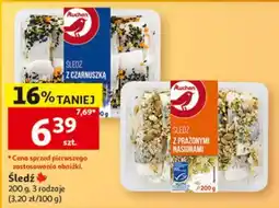 Auchan Śledź z czarnuszka oferta