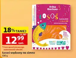 Auchan Łosoś wędzony na zimno oferta