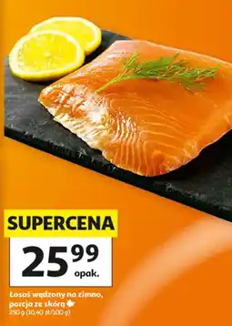 Auchan Łosoś wędzony na zimno oferta