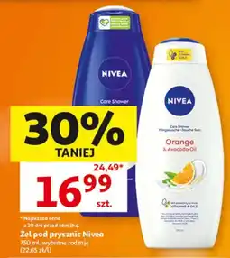 Auchan Żel pod prysznic Nivea oferta