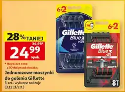 Auchan Jednorazowe maszynki do golenia Gillette oferta