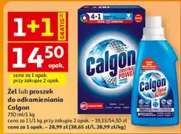 Auchan Żel lub proszek do odkamieniania Calgon oferta