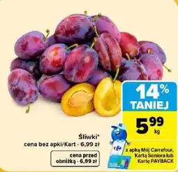 Carrefour Śliwki* oferta