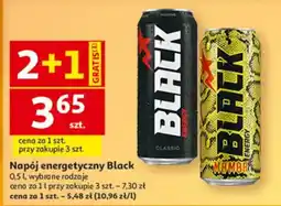 Auchan Napój energetyczny Black oferta