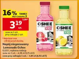 Auchan Napój niegazowany Lemonade Oshee oferta