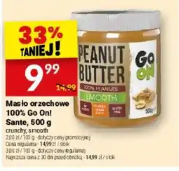 Twój Market Masło orzechowe 100% Go On! Sante oferta