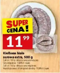 Twój Market Kielbasa biała surowa extra oferta
