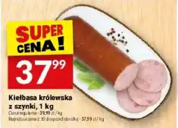 Twój Market Kiełbasa królewska z szynki oferta