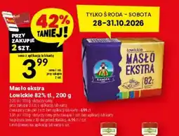 Twój Market Masło ekstra Łowickie 82% tł. oferta