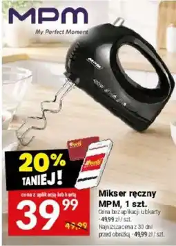 Twój Market Mikser ręczny MPM oferta