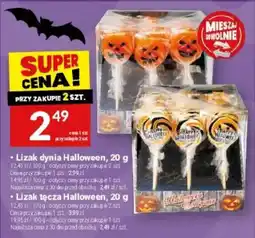 Twój Market Lizak dynia Halloween oferta