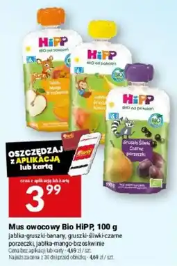 Twój Market Mus owocowy Bio HiPP oferta