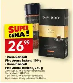 Twój Market Kawa Davidoff Fine Aroma oferta