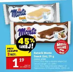 Twój Market Batonik Monte Snack Zott oferta