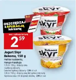 Twój Market Jogurt Skyr Bakoma oferta