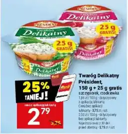 Twój Market Twaróg Delikatny Président oferta
