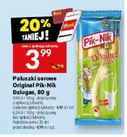 Twój Market Paluszki serowe Original Pik-Nik oferta