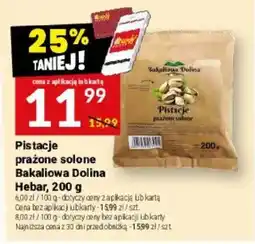 Twój Market Pistacje prażone solone Bakaliowa Dolina oferta
