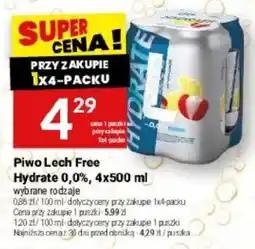 Twój Market Piwo Lech Free Hydrate 0,0% oferta