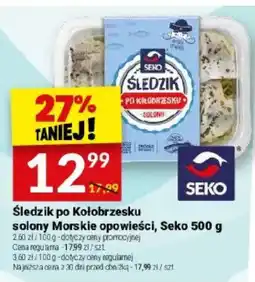 Twój Market Śledzik po Kołobrzesku solony Seko oferta