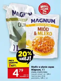 Twój Market Mydło w płynie zapas Magnum oferta