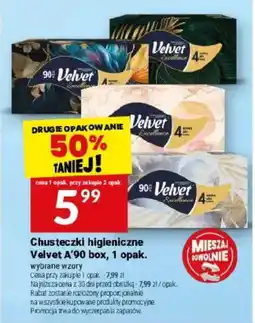 Twój Market Chusteczki higieniczne Velvet A'90 box oferta