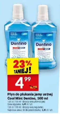 Twój Market Płyn do płukania jamy ustnej Cool Mint Dentino oferta