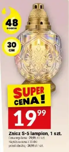 Twój Market Znicz S-5 lampion oferta