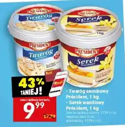 Twój Market Twaróg semikowy President oferta